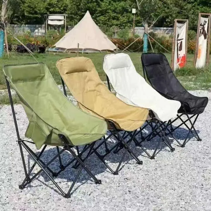 رخيصة الثمن المحمولة الصيد في الهواء الطلق . Cheap Portable Outdoor Fishing High Back Camping