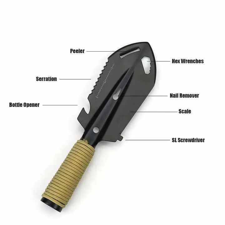 مخصصة للتخييم متعددة الوظائف تكتيكية من . Custom Multi-functional Tactical Stainless Steel Camping