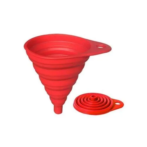 1115 Silicone Collapsible Funnel Kitchen for Flexible Extension