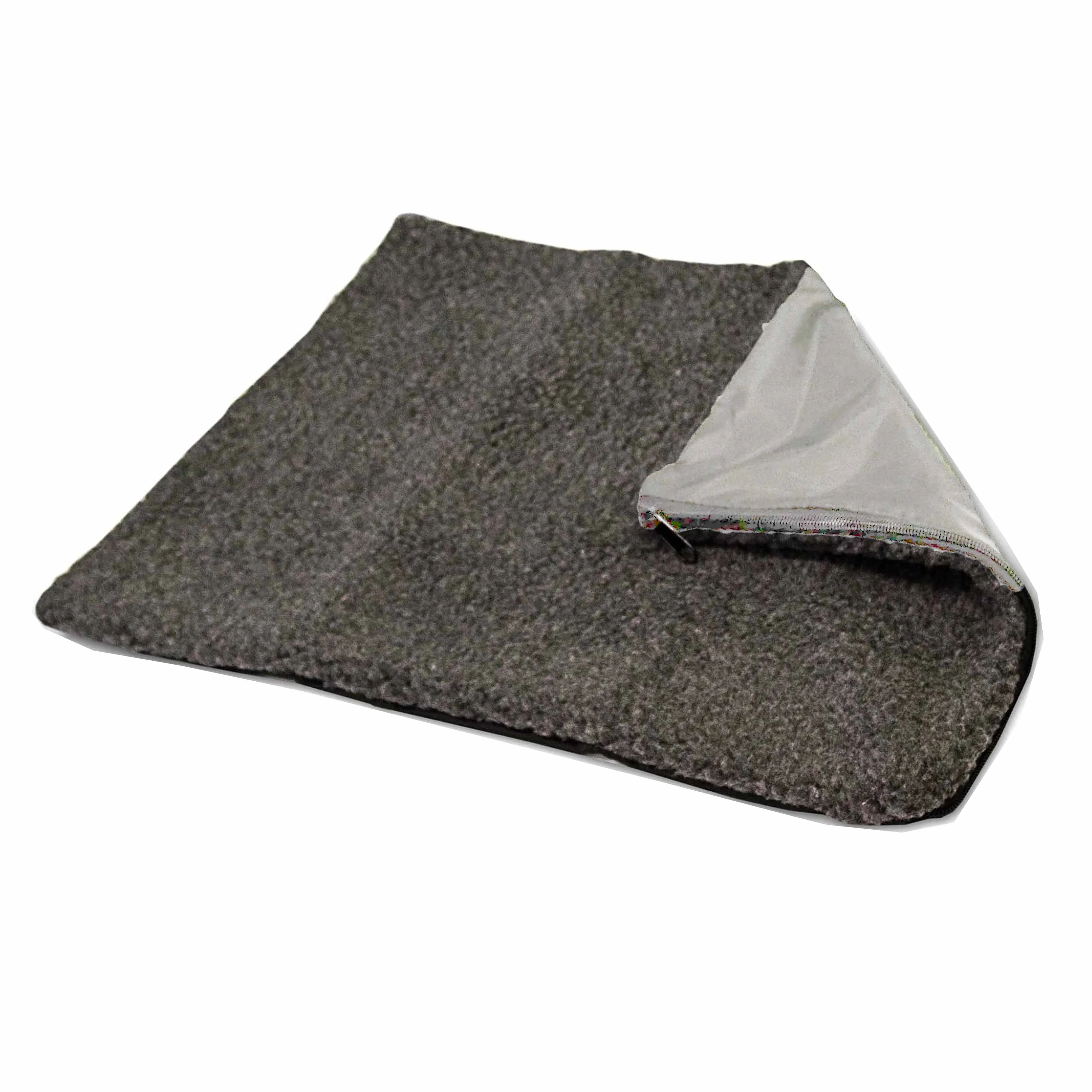 2 Pc Pet Thermal Mat Warming Bed Self Heating Pad Dog Cat Mat Soft Plush Rug 19"