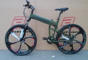 26 inch aluminium folding frame mountain bicycle 21 speed disc brakes tall man bike