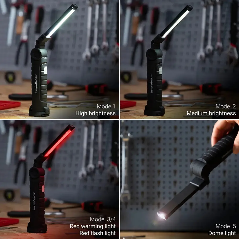 5-in-1 Rechargeable Magnetic Led Torch Litooler Innovagoods