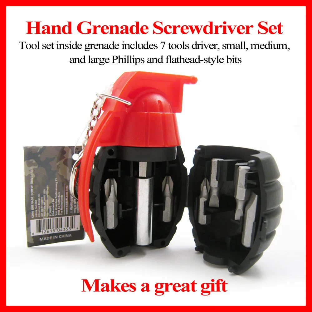7 Pc Screwdriver Tool Set Granade Repair Glasses Phones Bits Jewelry Watch New !