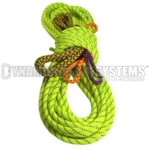 Aztek Rope Set (50'-8mm Elite Rope, 2-6mm Ratchet Loops, 1-6mm Travel Restraint Loop) - Rock Exotica