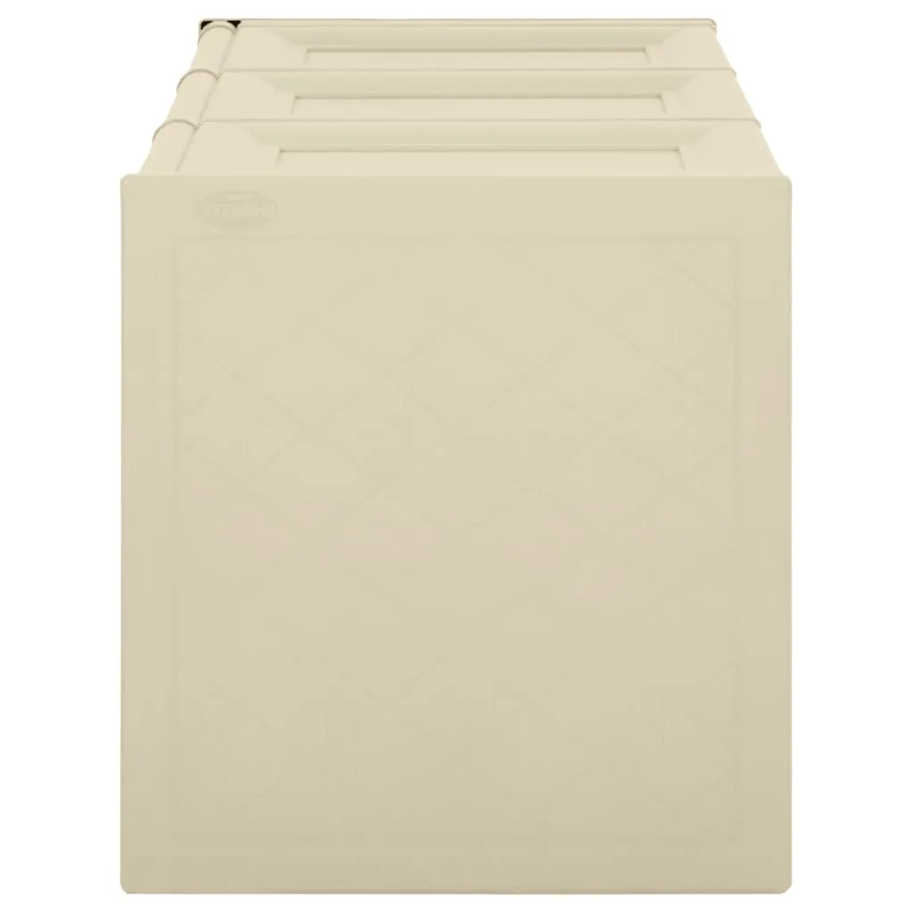 Cushion Box Angora White 125x40x42 cm 130 L