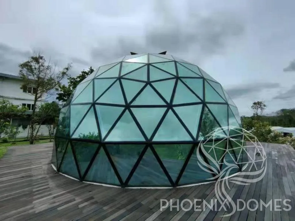 Glass Dome | Glass Panel Geodesic Dome | Phoenix Domes