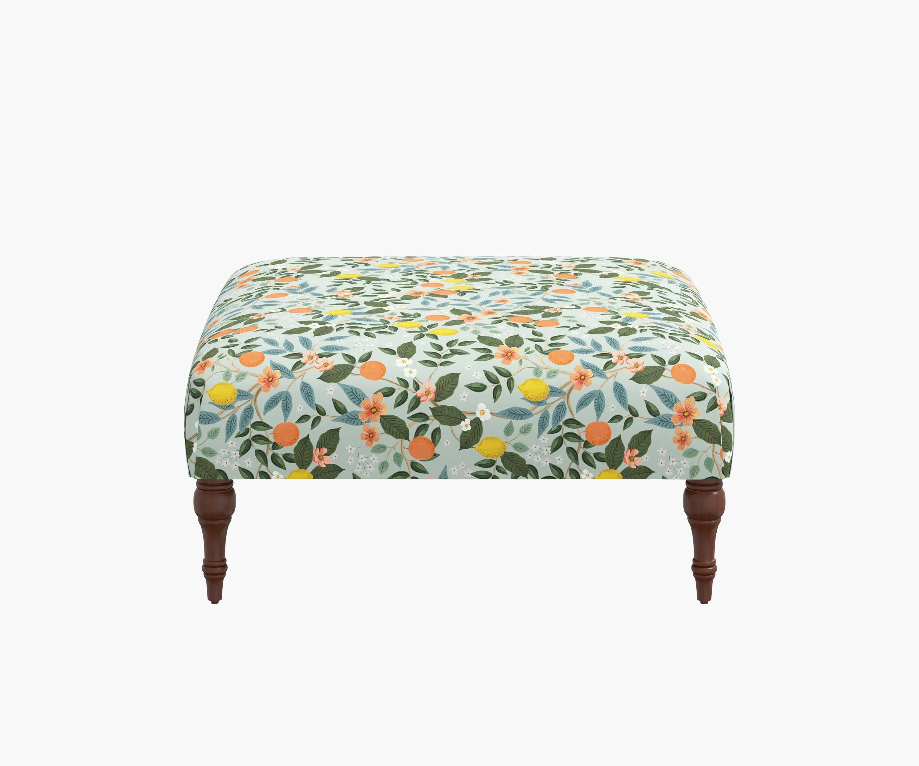 Greenwich Ottoman - Citrus Grove
