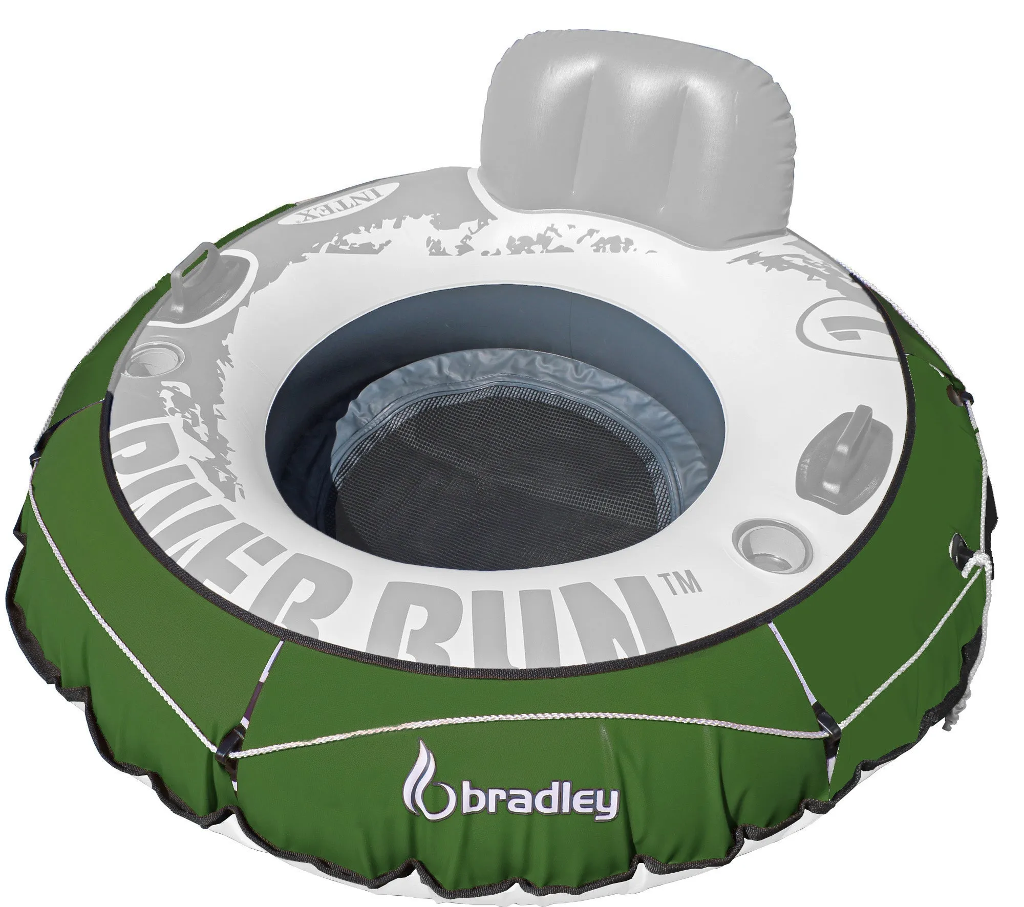 Heavy Duty River Tube Cover Only; Made in USA to fit River Run Tube; Compatible with Intex Inflatable River Run river float tube & Most 53" River Tubes