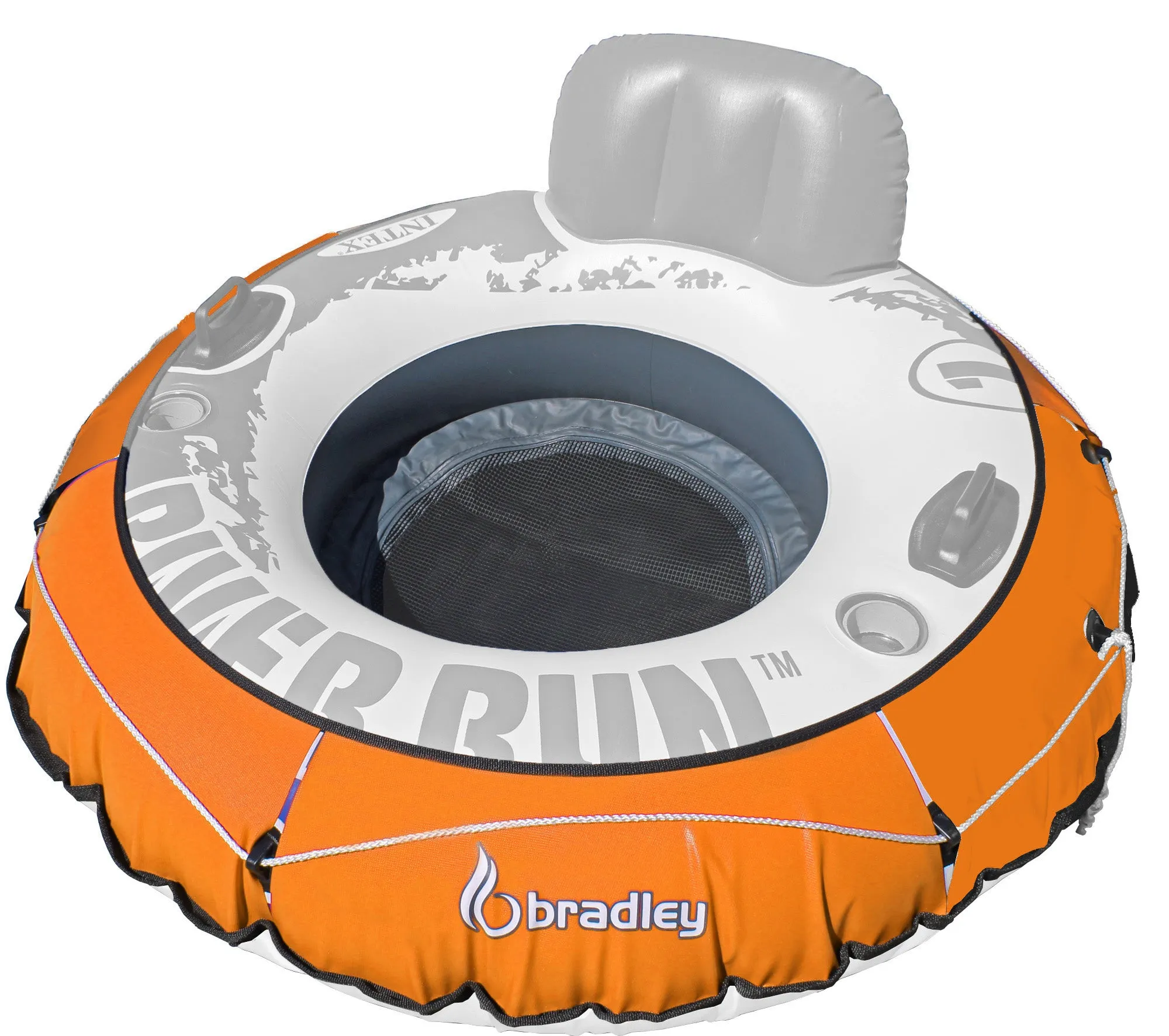 Heavy Duty River Tube Cover Only; Made in USA to fit River Run Tube; Compatible with Intex Inflatable River Run river float tube & Most 53" River Tubes