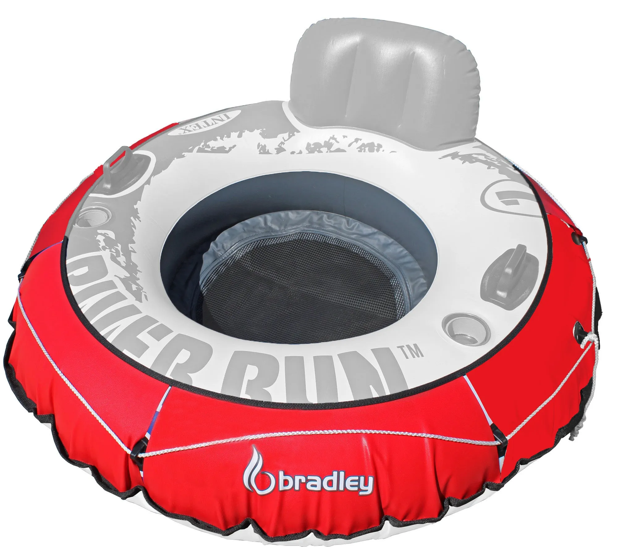 Heavy Duty River Tube Cover Only; Made in USA to fit River Run Tube; Compatible with Intex Inflatable River Run river float tube & Most 53" River Tubes