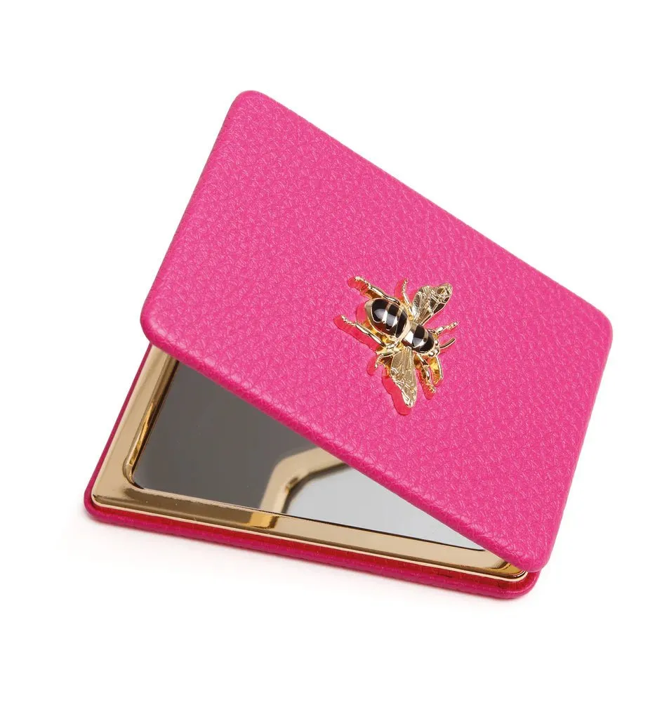 Hot Pink Oblong Compact
