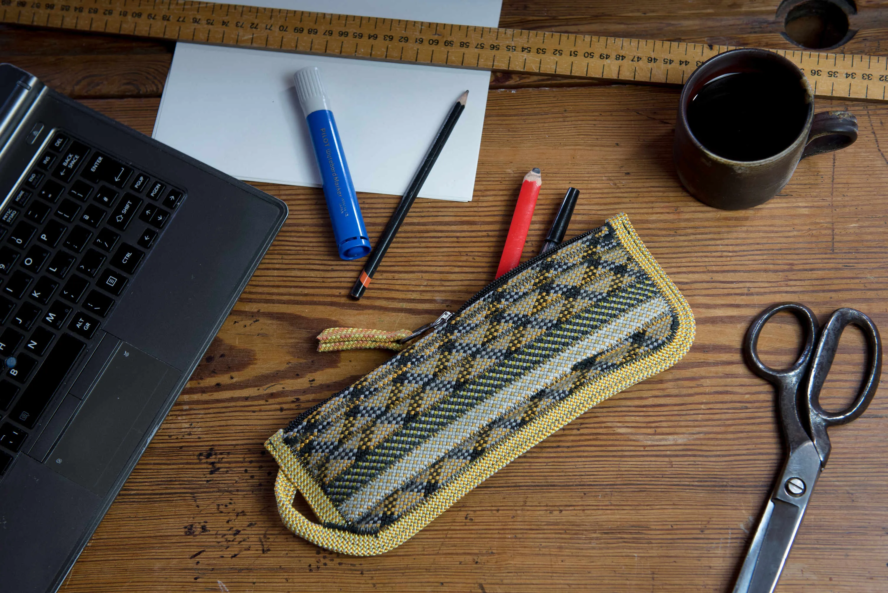 Large Zip Pouch - Earth