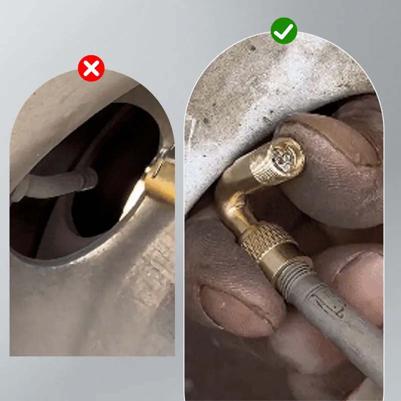 Multi-Function Pure Brass Inflatable Nozzle Extension