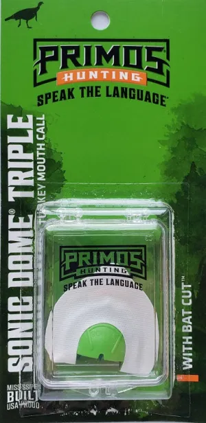 Primos Sonic Dome Triple Turkey Mouth Call