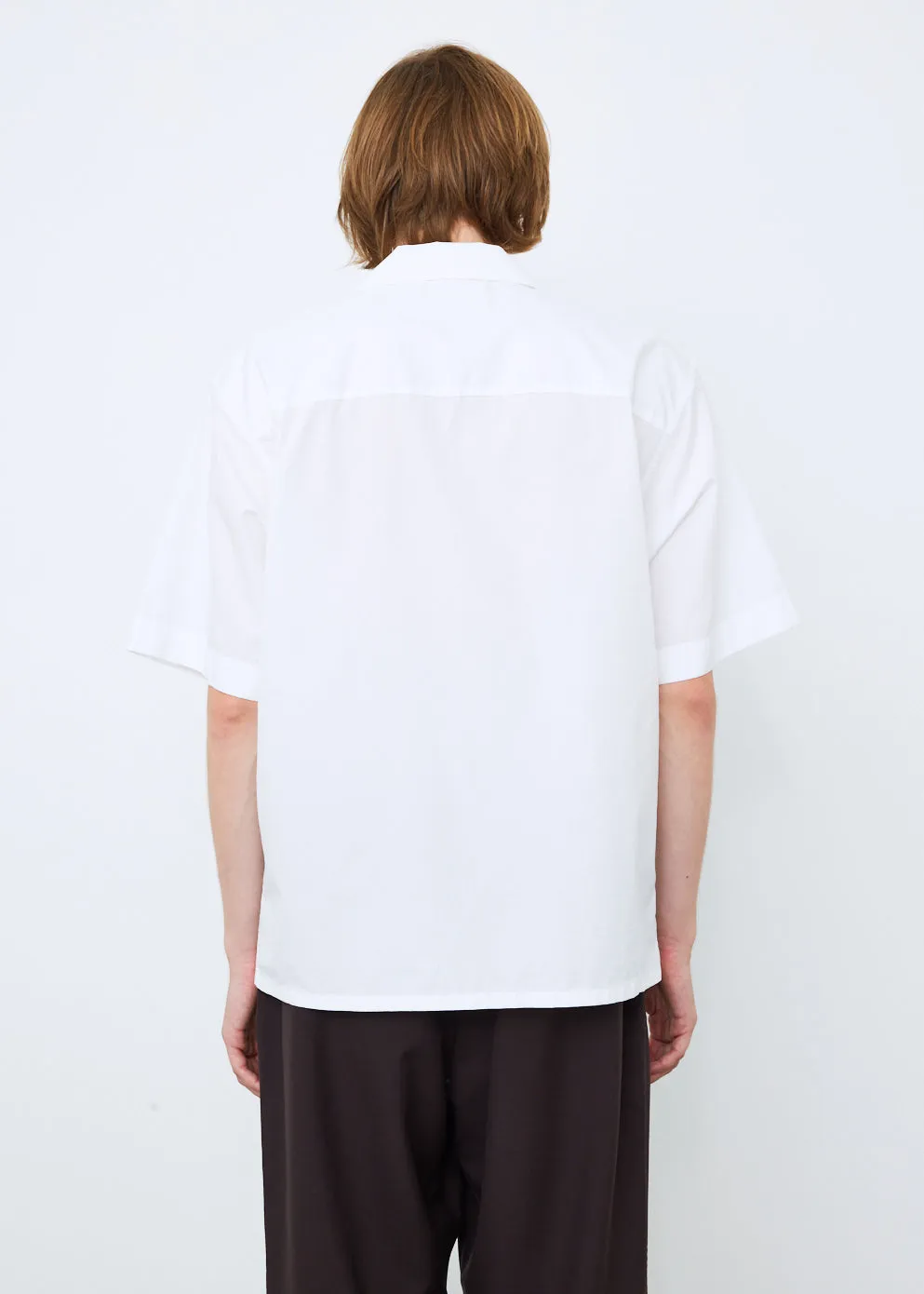 Short Sleeve Camp Collar Shirt